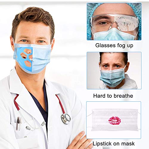 3D Mask Bracket, Silicone Mask Inner Support Frame for Comfortable