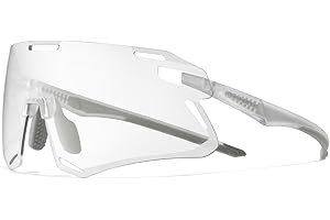 ROCKBROS Photochromic Cycling Sunglasses UV400 Running Glasses for Men Women Bike Glasses Sports Sunglasses TR90