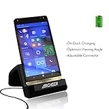 USB Type C Charger ARCHEER USB C Charging Dock Cradle Charging Desktop Cellphone Stand Charger for HuaWei P9, LG G5, HTC 10, HP Elite X3, Nexus5X, Nexus 6P, Lumia 950XL, Oneplus 3