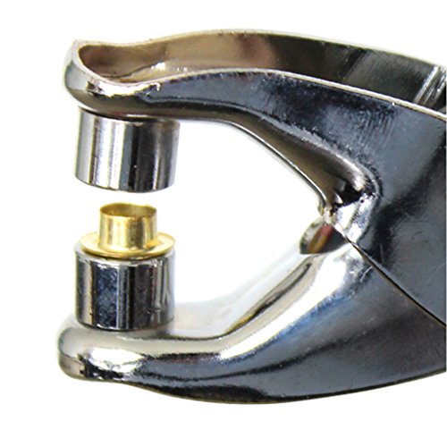 Zerama 6 Inch Snap Buttons Stud Carboon Steel Press Grommet Rivets Eyelets Fastener Pliers Ring Durable Tools - Thumbnail 3