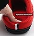 RockDove Women's Down Memory Foam Clog Slippers Cozy Washable House Shoes, Size 9-10 US Women, Navy Blue