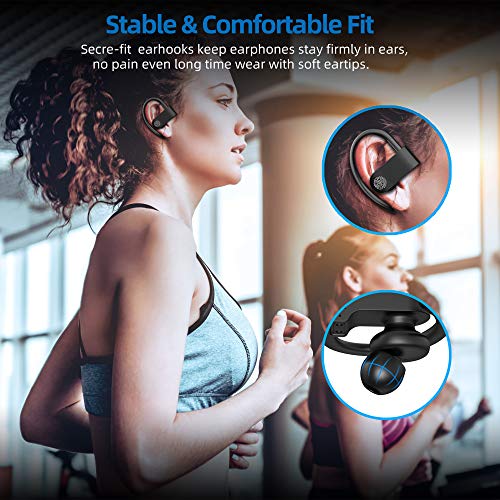 PowerPro Sport Wireless Earbuds [Upgraded] Powerbeats Pro Style