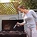 Cooking Torch For Creme Brulee - Kitchen Blow Torch, Professional Chef Creme Brulee Torch Butane Refillable - Adjustable Flame, Safety Lock, Full Gas Window - 3 Years Warranty