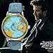 World Map Women Men Denim Fabric Watches Quartz Relojes Mujer Relogio Feminino Gift Blue