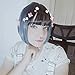 Bob Wig Ombre Blue Bangs - Natural Short Bob Ombre Blue Wigs For Women Cosplay, Party and Daily, Synthetic Hair Lolita Wig Perfect For Dressing Up