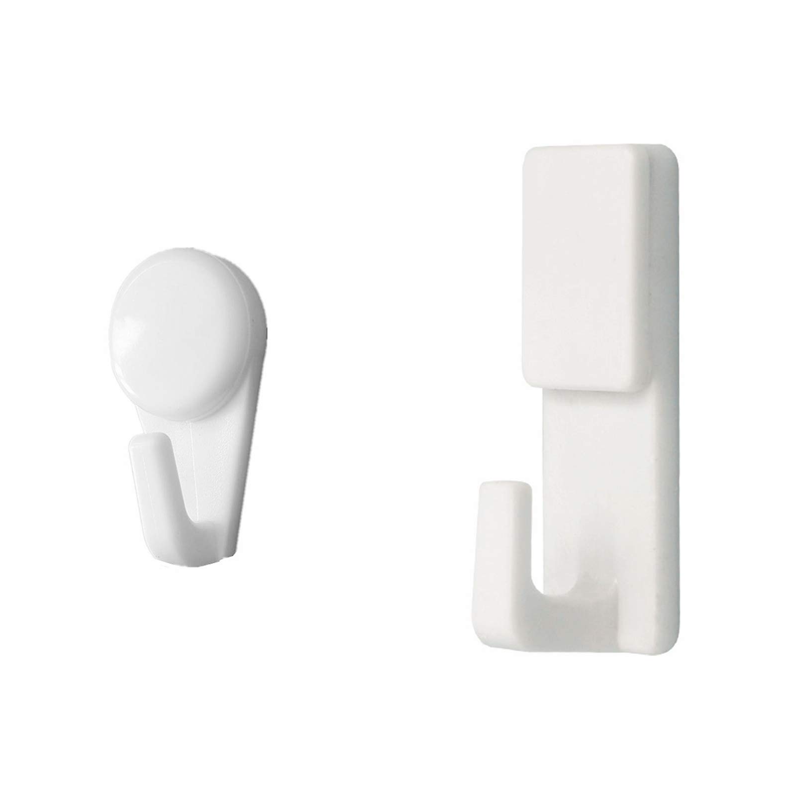 Wall Hangers Hard Wall Hanging Brick Wall Mount Non-Mark Nail-in Utility Hook for Home Office Outdoor Pictures Wreath Light Decorations