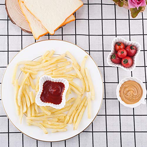 image for AHUA 3 oz Porcelain Ramekins,Dessert Bowls,Ice Cream Bowls,Snack Bowls