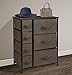 Sorbus Dresser with 7 Drawers - Chest Organizer Tower Unit with Steel Frame, Wood Top, Easy Pull Fabric Bins - Storage Furniture for Bedroom, Hallway, Closet & Office Organization