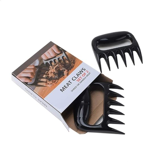 2 Stück Bear Claws Fleischschredder Huhn Separator Schreddern BBQ Fleisch Paw Handlers Beste Küche Wesentliches Werkzeug Sili