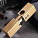 Solid Brass Lighter Ejection Design WW1 1918 Oil Lighter Vintage Brass Art Lighter Windproof Retro Lighter Men's Pocket Brass Lighter Natural Brass Experience