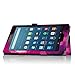 Famavala Folio PU Leather Case with Auto Wake/Sleep for 8 Inch Fire HD 8 [7th Generation 2017 / 6th Generation 2016] Tablet - 3DRose