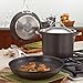 Anolon Nouvelle Copper Hard Anodized Nonstick Stock Pot/Stockpot with Lid - 8 Quart, Gray