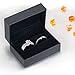 Women’s Gift Bridal Set 1.2ct White Round Cubic Zirconia 925 Sterling Silver Wedding Engagement Ring Sets Size 5-10
