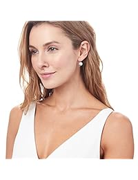 Silpada - Pendientes de gota de perlas cultivadas en agua dulce de 0.295-0.315 in, plata de ley