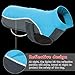Didog Reflective Dog Winter Coat Sport Vest Jackets Snowsuit Apparel - 8 Sizes Available For Small Medium Large Dogs,Blue,4XL Size