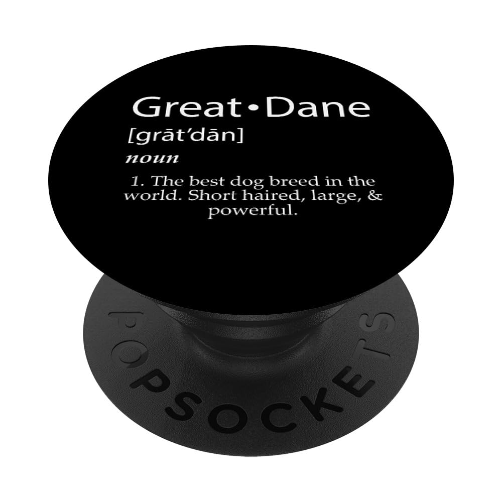Great Dane Dog Definition The Best Dogs Cute Great Dane Dogs PopSockets Adhesive PopGrip