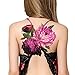 TAFLY Peony Flower Large Temporary Tattoo Body Back Sticker Fake Transfer Tattoos 2 Sheets