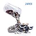 Hair Ties with Designed Appearances 24 Pieces of Elastic Hair Ties for Better Hair Hold, Hair Accessories with Assorted Colors hair scrunchies ZJYC