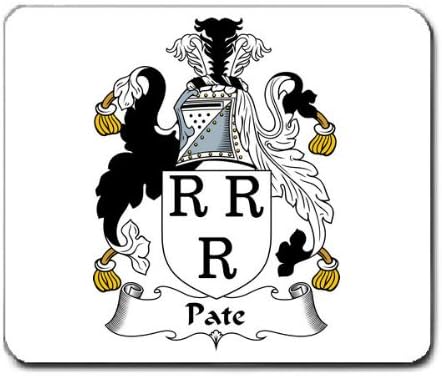 Pate Family Crest Coat of Arms Mouse Pad