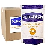 Puri Tech Pool Chemicals Calcium Hardness Increaser Plus for Swimming Pools & Spas Increases Calcium Hardness Levels Prevents Staining on Surfaces... (25lb)