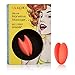 CalExotics Mini Marvels Marvelous Massager – Silicone Waterproof Compact Vibrator – 10 Function Rechargeable Vibe – Adult Sex Toy Massager for Couples – Orange
