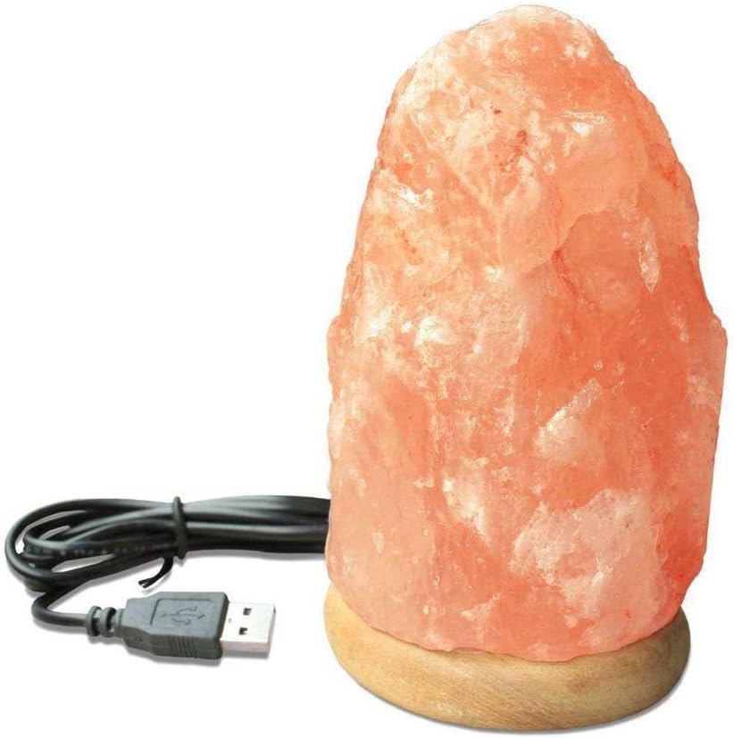 Himalayan Rock Mini Salt Lamp USB Himalayan Salt Lamp Air Purifier