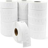 (16 Rolls/5600 Labels) Compatible DYMO 30252 (1-1/8" x 3-1/2") Address & Barcode Labels - Compatible with Rollo