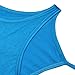 Light Blue Cold Shoulder Tops for Women Summer Casual Sexy Dolman Loose Fitting Shirts