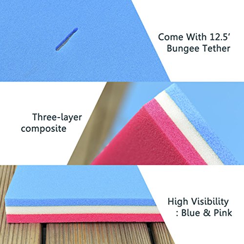 GoplusFloatingWaterPadforLakesFloatingFoamFunMatAquaPad