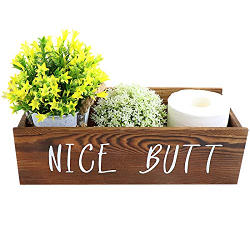 ZNCMRR Nice Butt Bathroom Decor Box, Bathroom Decor,Bathroom Organizer