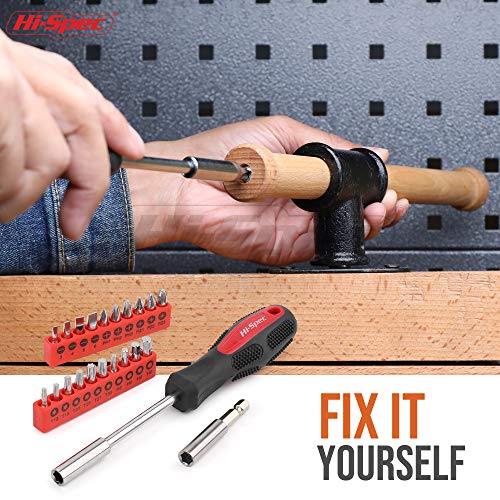 Hi-Spec 39-tlg. Mini Werkzeug Set. Handwerkzeuge in einem kleinen Werkzeugkoffer kompakt für Unterwegs – Bild 7