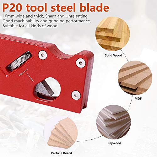 Chamfer Plane for Wood, Metal Woodworking Edge Corner Plane Flattening