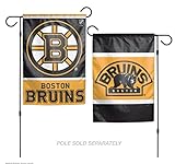 NHL Boston Bruins 2-Sided Garden Flag, 12 x 18-inches