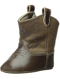Baby Deer Western Boot (Infant),Brown,3 M US Infant