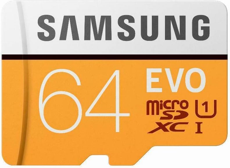 Samsung EVO 64GB MicroSDXC Class 10 UHS-I Flash Memory Card