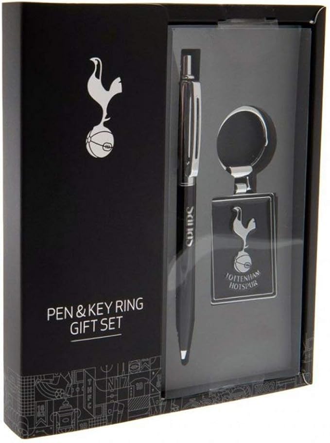 Tottenham Hotspur Fc Spurs Pen & Keyring Executive Gift Box Set 100