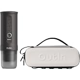 OutIn Nano Portable Electric Espresso Machine with EVA Protective Case, Space Gray &amp; Sand Beige