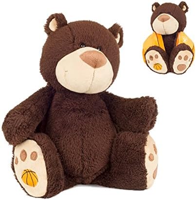 Buddy Balls Sports (Teammates Collection) - Bo Basketball Buddy Ball Teddy Bear Convertible Toy Ball