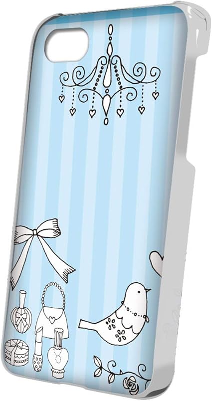 Amazon Co Jp スマq Iphone7 Iphone 7 ストライプ 手書き風 イラスト スマホケース ハードケース Apple アップル アイフォン セブン Docomo Au Softbank Simフリー Ami B ブルー 家電 カメラ