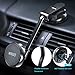 Universal Magnetic Phone Car Mount with 4 Powerful Metal Plates, Super Sticky Suction Cup, Cell Phone Holder for Car Dashboard Windshield Air Vent, Compatible with All Phone