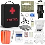 SHBC Emergency Survival Trauma Kit with Tourniquet 36 Inch Splint, CAT Tourniquet, Israeli Bandage for First Aid Response, Gun Shots, Blow Out, Severe Bleeding Control.
