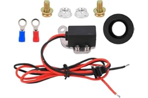 KOONDHEEND 1281 Ignition Conversion Kits 8 Cylinder Electronic Module Replace for Pertronix Fit For 1957-1974 260 289 302 351 352 390 427 V8 Excludes Y-Block Engines