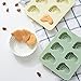 MoldFun 2 Pack Cute Baby Foot Silicone Molds for Baby Shower Party Footprint Chocolate Candy Gummy Jello Jelly Bakeware Baking Muffin Cupcake Cake Soap Lotion Bar Crayon Melt Pastry Ice Cube Tray