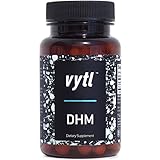 Vytl DHM (Dihydromyricetin) 300 mg Capsules - Hangover Prevention and Liver Detox Pills - Pure Hovenia Dulcis Extract - Natural Cure Proven to Stop Hangovers and Cleanse Liver