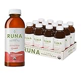 RUNA Clean Energy Organic Guayusa Iced Tea, Guava Unsweetened, 16.9 Ounce (Pack of 12)