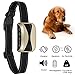 Dog Bark Collar, Adoric Life Adjustable Rechargeable Humane Rainproof Training Collar with 7 Sensitivity & 3 Modes, Beep Vibration & Safe Shock for Small Medium Large Different Sizes Dogs (Gold)