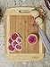 Kitchen Active Bamboo Cutting Board. Premium Natural Boards Are Best For Chopping Brie Cheese, Vegetable, Pastry Lemon, French Bread & More With Big Wood One Handed Handle (Medium 13