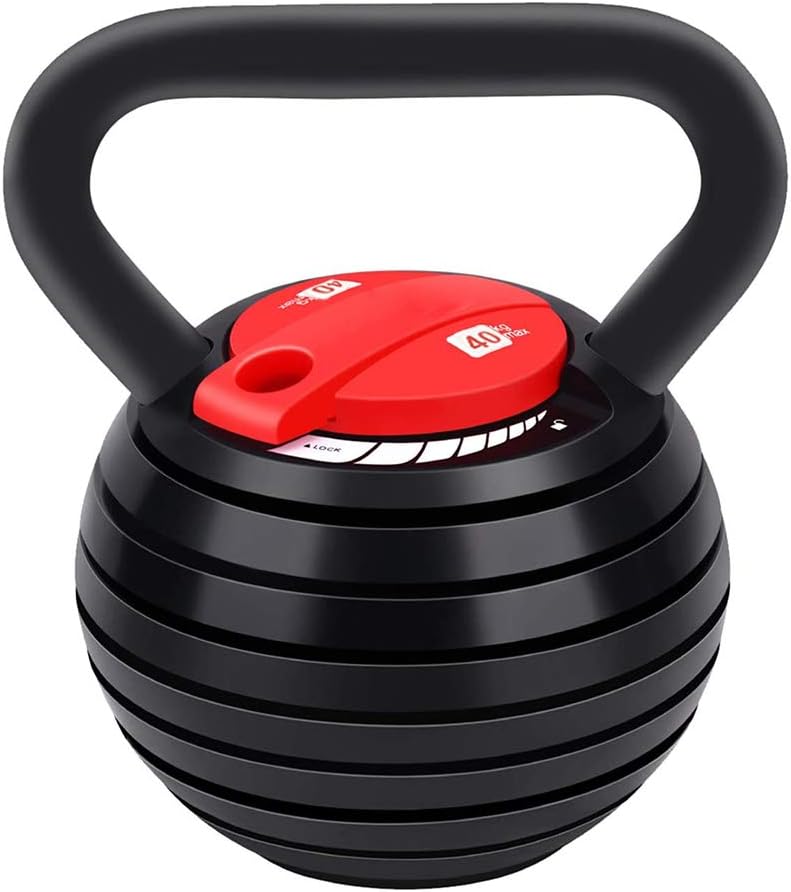 Adjustable Kettlebell,10-40LBS Kettle Bells Weight Sets