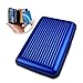 Card Guard RFID Blocking Aluminum Credit Card Wallet - Blue