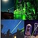 Verkioa Tactical Green Hunting Rifle Scope Sight Laser Pen, Demo Remote Pen Pointer Projector Travel Outdoor Flashlight, LED Interactive Baton Funny Laser Toy
